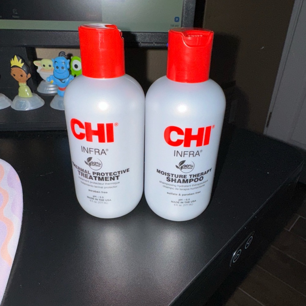 BRAND NEW!! CHI INFRA thermal protection treatment and moisture therapy shampoo